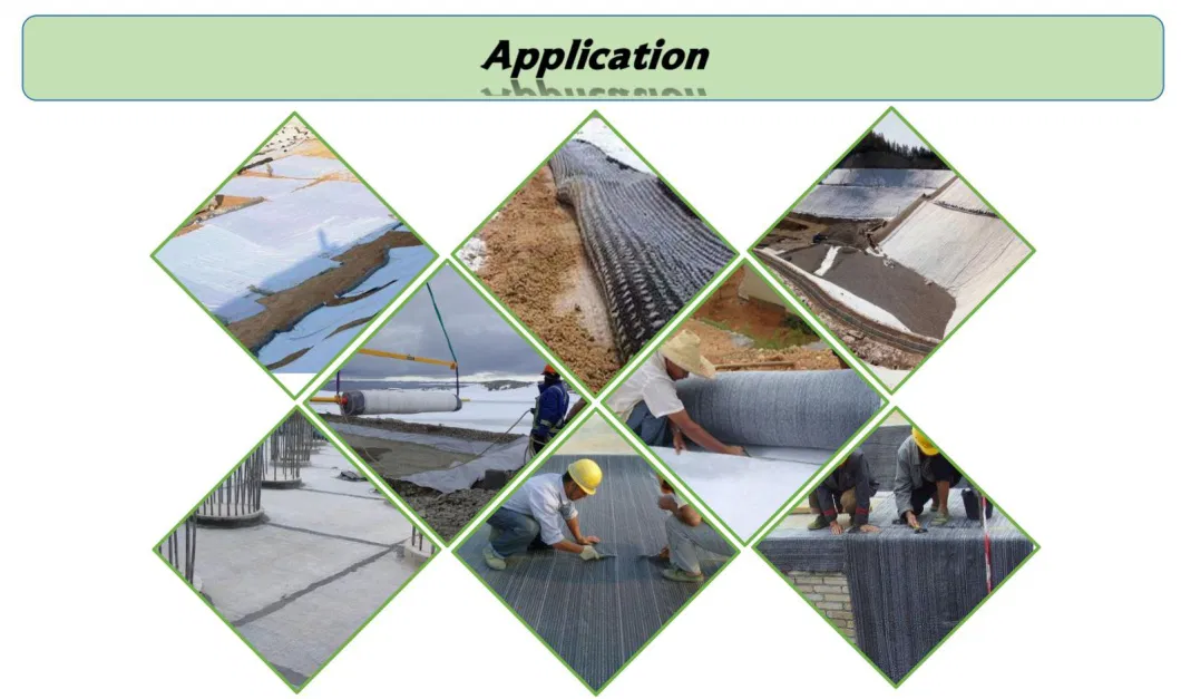 5000g/Sqm Reinforced Geotextile Bentonite Geosynthetic Clay Liner Gcl