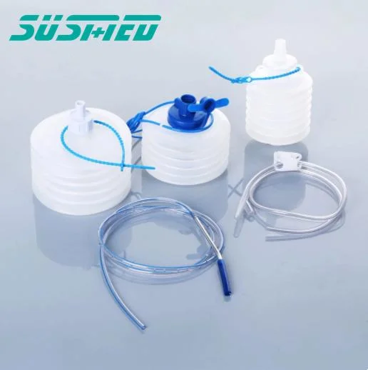 Medical PVC Closed Wound Drainage System Hollow