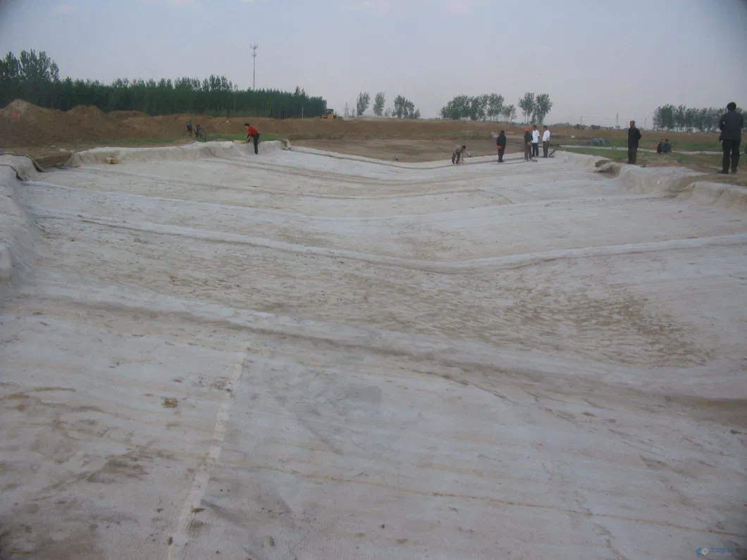 4200g/Sqm Sodium Bentonite Geosynthetic Clay Liner Gcl for Artificial Lake