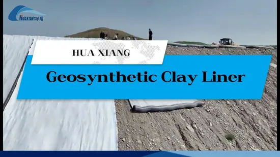 Bentonite Waterproof Membrane Geosynthetic Clay Liner Gcl
