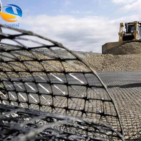 Manufacturer CE ISO9001 Fiberglass Geogrid Factory for Driveway Road Reinforcement Construction
